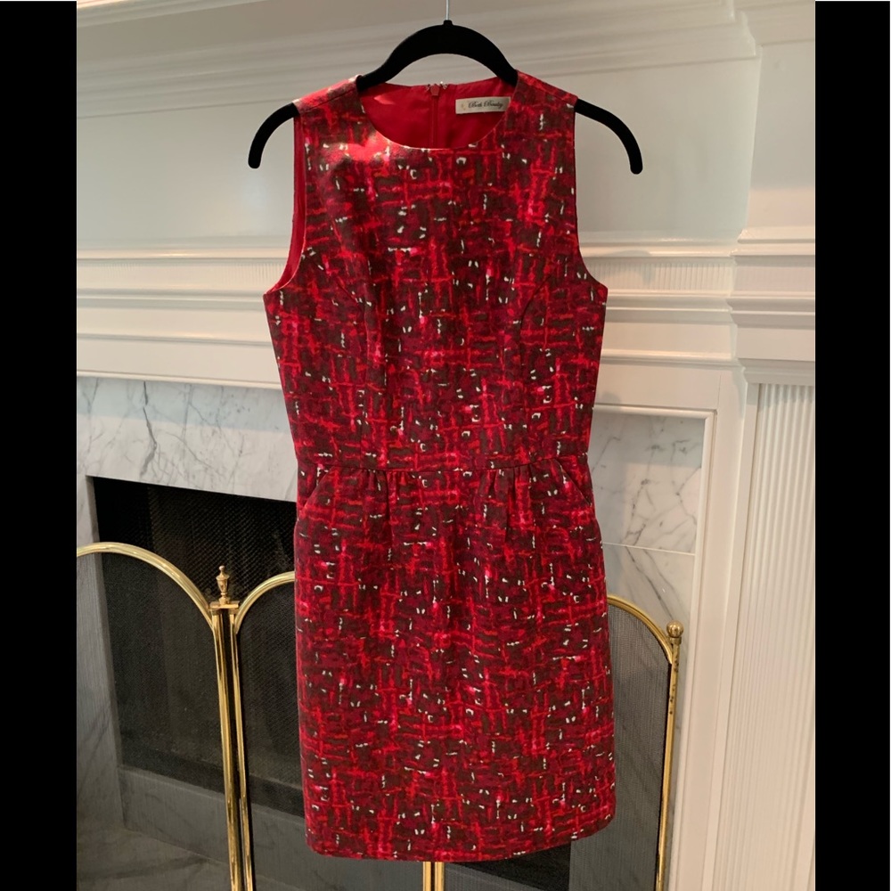 Muti color shift dress with pockets